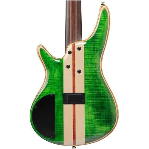  Ibanez SR5FMDX Premium 5-String Bass Emerald Green Low Gloss