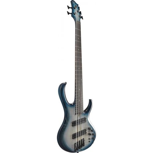  Ibanez BTB Bass Workshop Multi-scale 5-string Electric Bass - Cosmic Blue Starburst Low-gloss