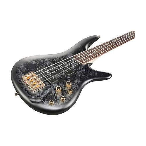  Ibanez SR Standard 4-string Electric Bass - Black Ice Frozen Matte