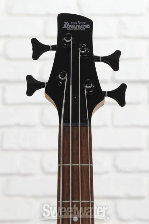  Ibanez Gio GSR200SMNGT Bass Guitar Essentials Bundle- Natural Gray Burst