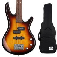 Ibanez miKro GSRM20 Bass Guitar and Gig Bag - Brown Sunburst