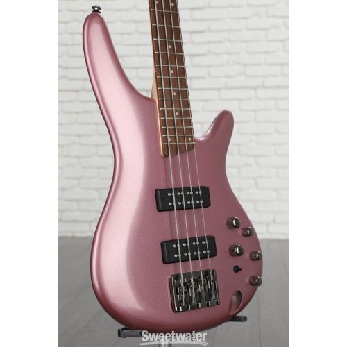  Ibanez Standard SR300E Bass Guitar - Pink Gold Metallic