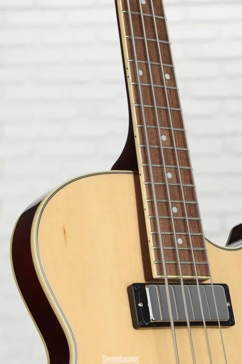  Ibanez AGB200 Semi-hollow Bass Guitar - Natural