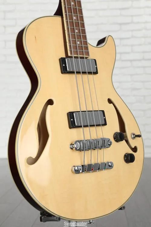  Ibanez AGB200 Semi-hollow Bass Guitar - Natural