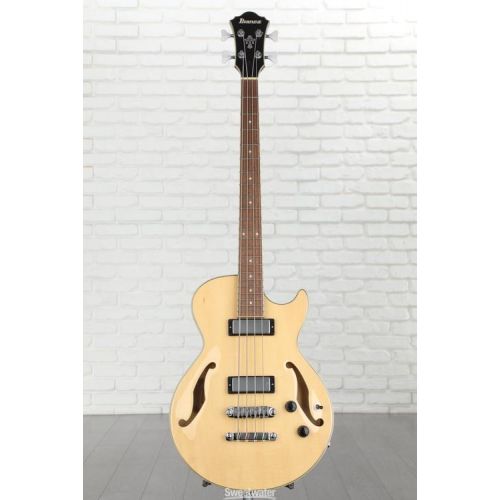  Ibanez AGB200 Semi-hollow Bass Guitar - Natural