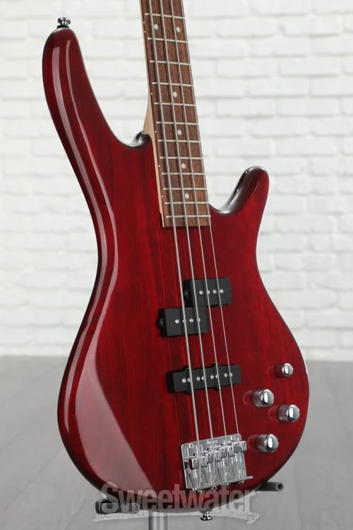  Ibanez Gio GSR200TR Bass Guitar - Transparent Red