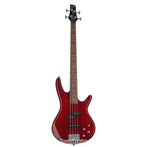  Ibanez Gio GSR200TR Bass Guitar - Transparent Red