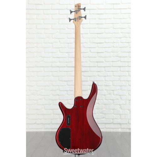  Ibanez Gio GSR200TR Bass Guitar - Transparent Red