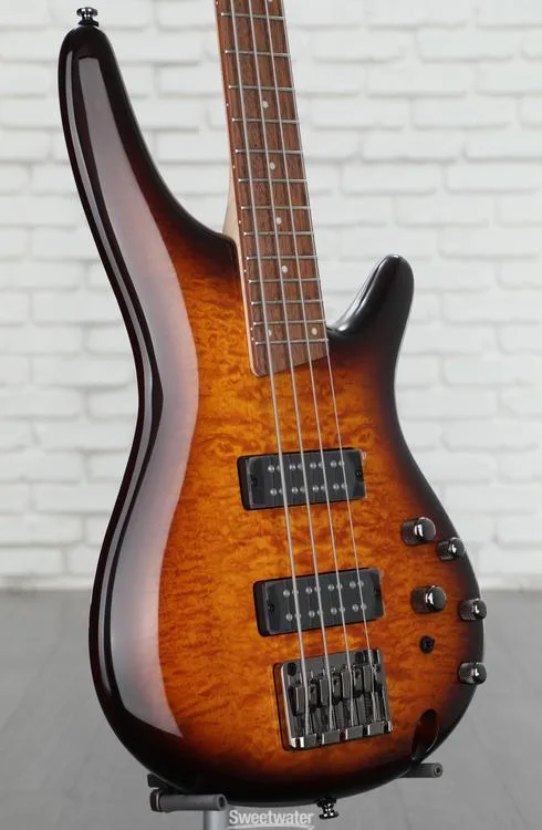  Ibanez Standard SR400EQM Bass Guitar - Dragon Eye Burst