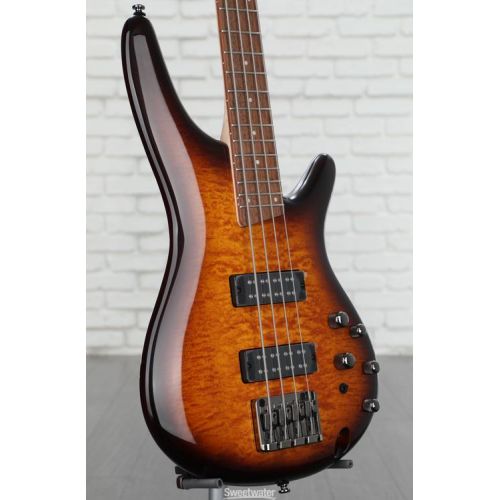  Ibanez Standard SR400EQM Bass Guitar - Dragon Eye Burst