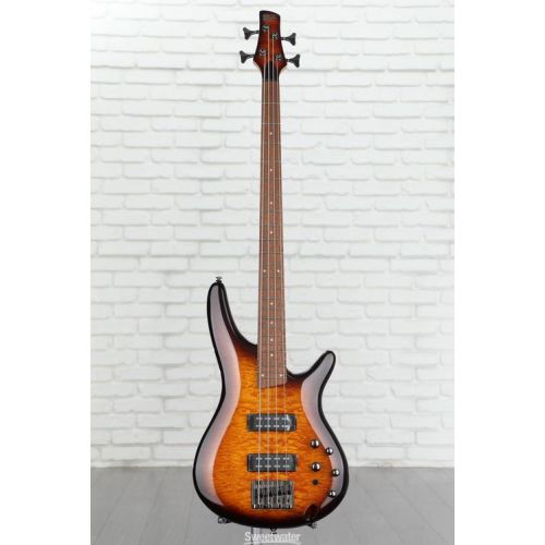  Ibanez Standard SR400EQM Bass Guitar - Dragon Eye Burst