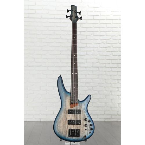  Ibanez Standard SR600E Bass Guitar - Cosmic Blue Starburst Flat