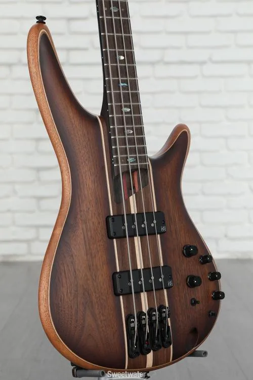  Ibanez Premium SR1350B 4-string Bass Guitar - Dual Mocha Burst Flat