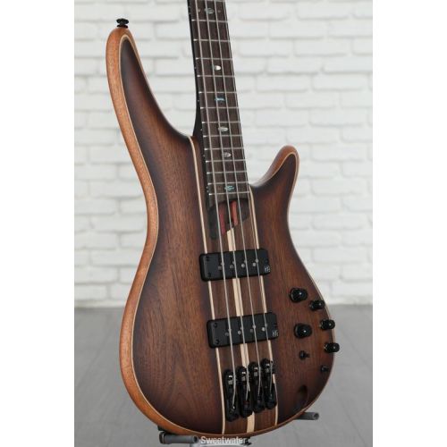  Ibanez Premium SR1350B 4-string Bass Guitar - Dual Mocha Burst Flat