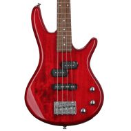 Ibanez miKro GSRM20 Bass Guitar - Transparent Red