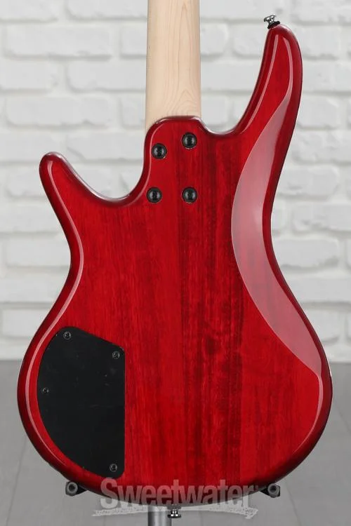  Ibanez miKro GSRM20 Bass Guitar - Transparent Red