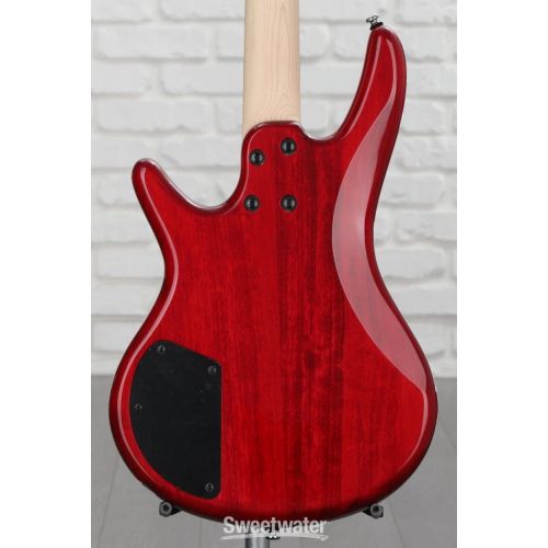  Ibanez miKro GSRM20 Bass Guitar - Transparent Red