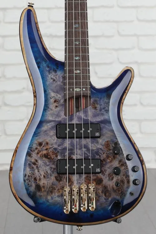 Ibanez Premium SR2600 Bass Guitar - Cerulean Blue Burst