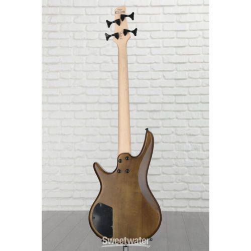  Ibanez miKro GSRM20 Bass Guitar - Walnut Flat