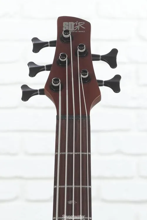  Ibanez SR505E Bass Guitar - Brown Mahogany Demo