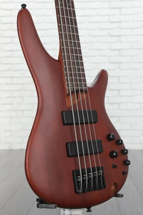  Ibanez SR505E Bass Guitar - Brown Mahogany Demo