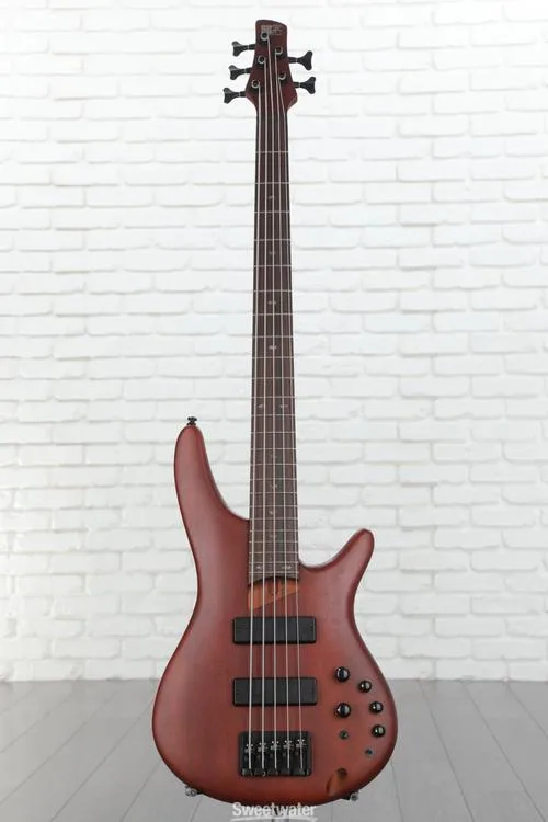  Ibanez SR505E Bass Guitar - Brown Mahogany Demo