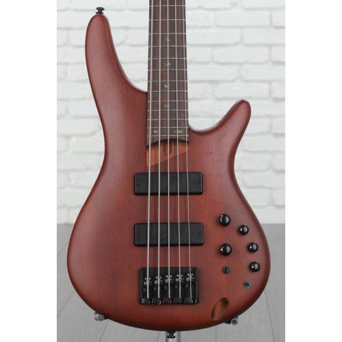  Ibanez SR505E Bass Guitar - Brown Mahogany Demo