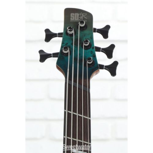  Ibanez Bass Workshop SRMS805 Multi-scale 5-string Bass Guitar - Tropical Seafloor