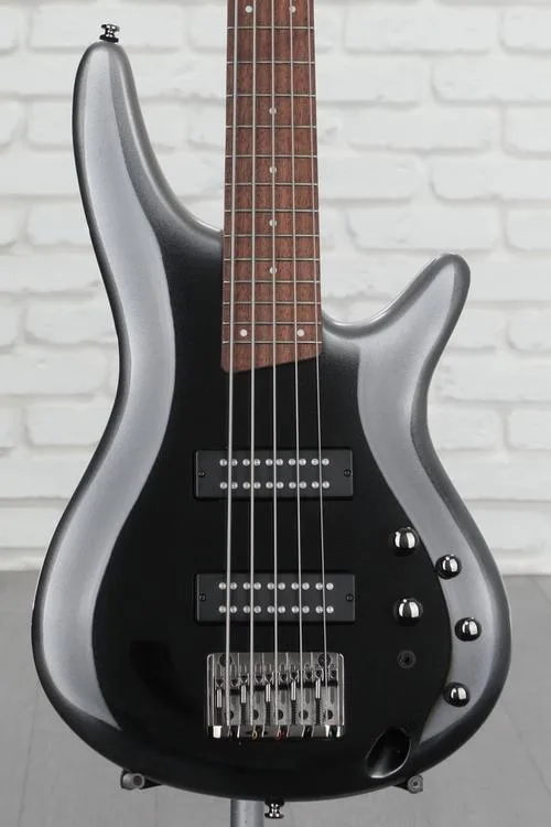 Ibanez Standard SR305E 5-string Bass Guitar - Midnight Gray Burst