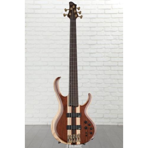  Ibanez Premium BTB1835 Bass Guitar - Natural Shadow Low Gloss