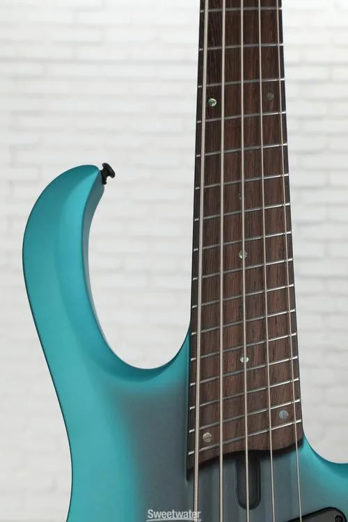  Ibanez BTB605MS Bass Guitar - Cerulean Aura Burst Matte