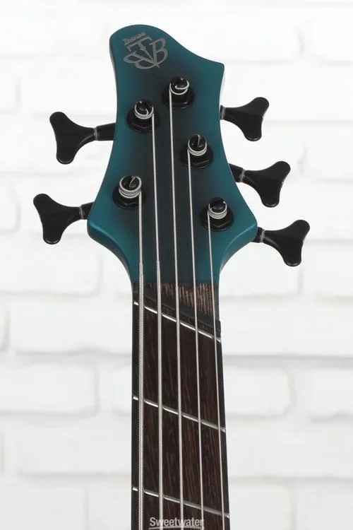  Ibanez BTB605MS Bass Guitar - Cerulean Aura Burst Matte