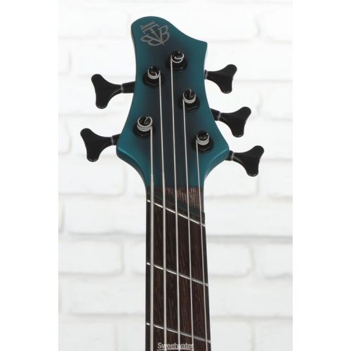  Ibanez BTB605MS Bass Guitar - Cerulean Aura Burst Matte