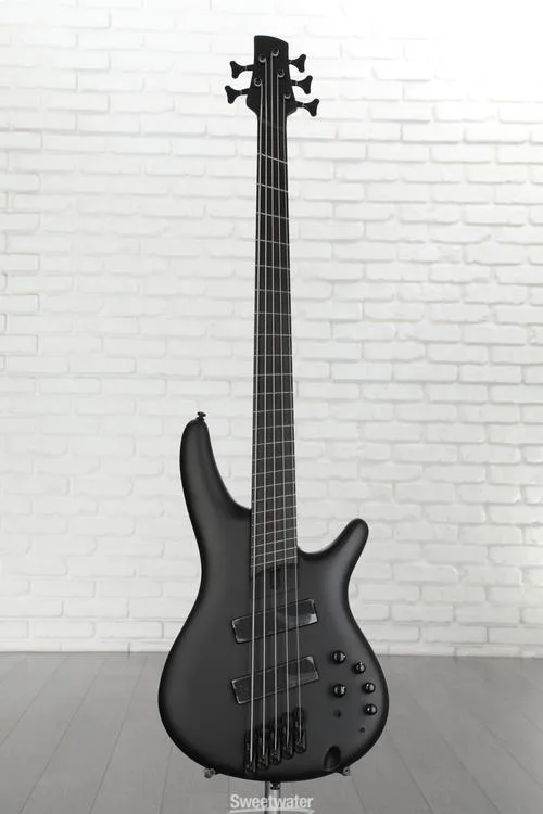  Ibanez Iron Label SRMS625EX - Black Flat