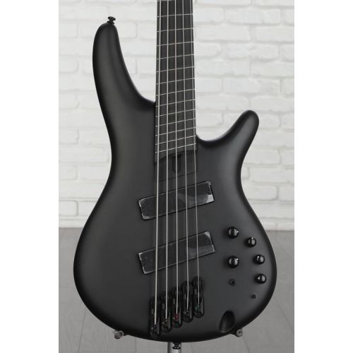  Ibanez Iron Label SRMS625EX - Black Flat