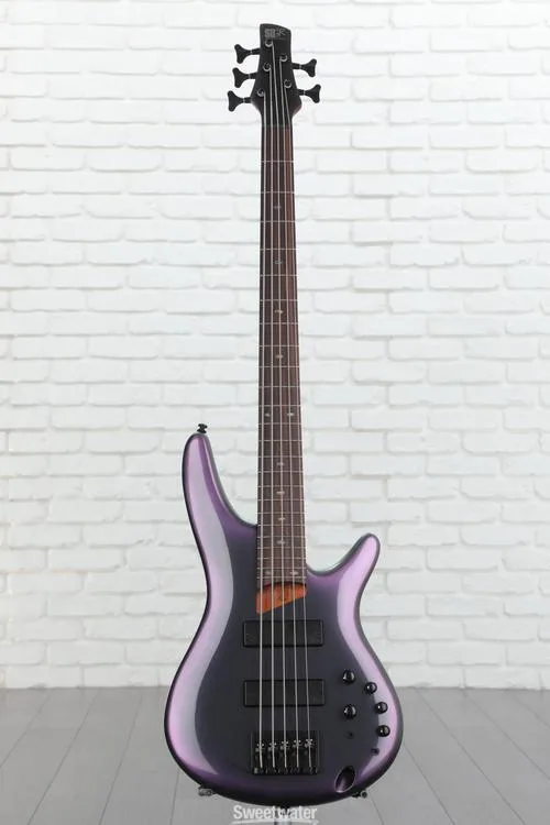  Ibanez SR505E Bass Guitar - Black Aurora Burst