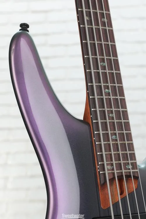  Ibanez SR505E Bass Guitar - Black Aurora Burst