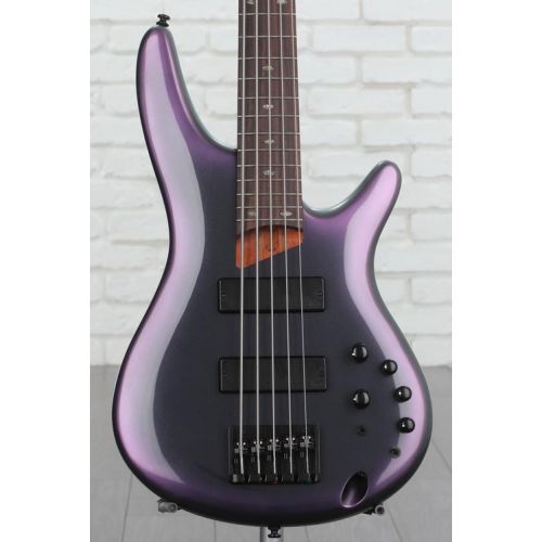  Ibanez SR505E Bass Guitar - Black Aurora Burst