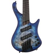 Ibanez Bass Workshop EHB1505MS Bass Guitar - Pacific Blue Burst Flat