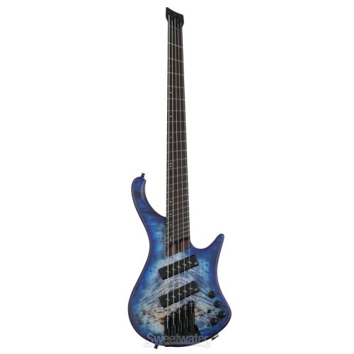  Ibanez Bass Workshop EHB1505MS Bass Guitar - Pacific Blue Burst Flat