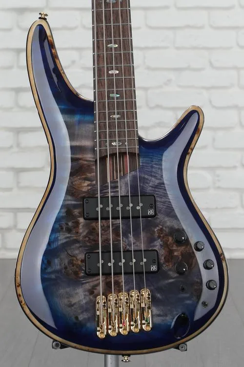 Ibanez Premium SR2605 Bass Guitar - Cerulean Blue Burst