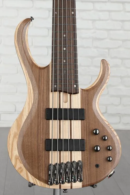 Ibanez Standard BTB746 Bass Guitar - Natural Low Gloss Demo