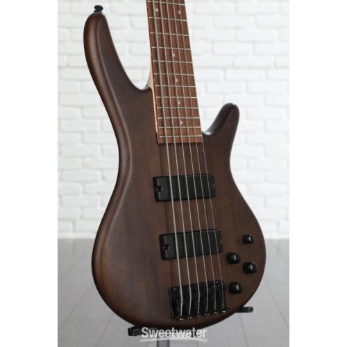  Ibanez Gio GSR206BWNF Bass Guitar - Walnut Flat