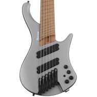 Ibanez Bass Workshop EHB1006MS 6-string Bass Guitar - Metallic Gray Matte