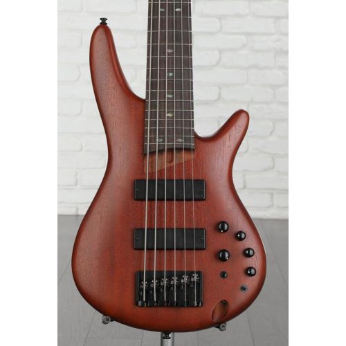  Ibanez SR506E Bass Guitar - Brown Mahogany Demo