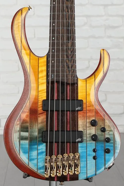 Ibanez Premium BTB1936 Bass Guitar - Sunset Fade Low Gloss