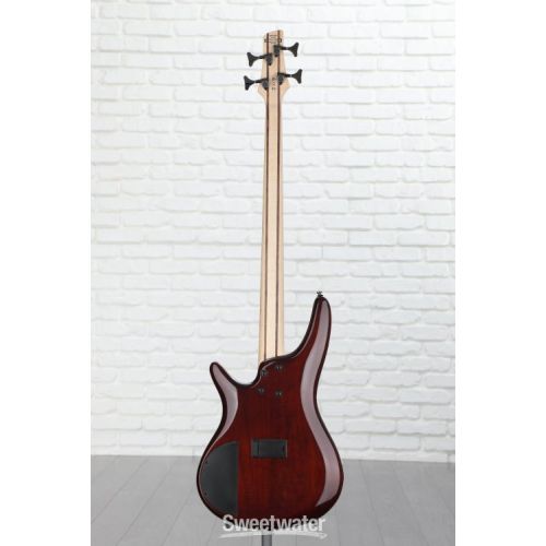  Ibanez Standard SR370E Fretless Bass Guitar - Brown Burst