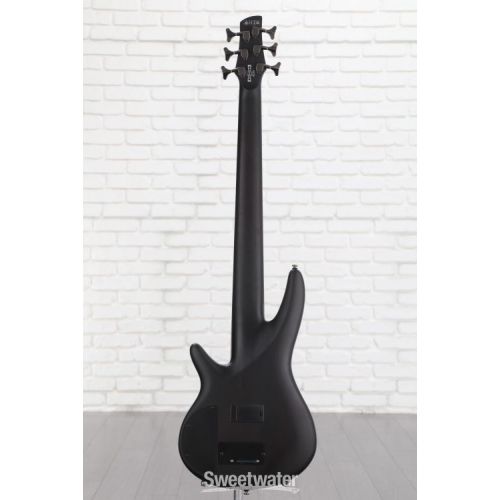  Ibanez SRF706 Fretless Bass Guitar - Brown Burst Flat