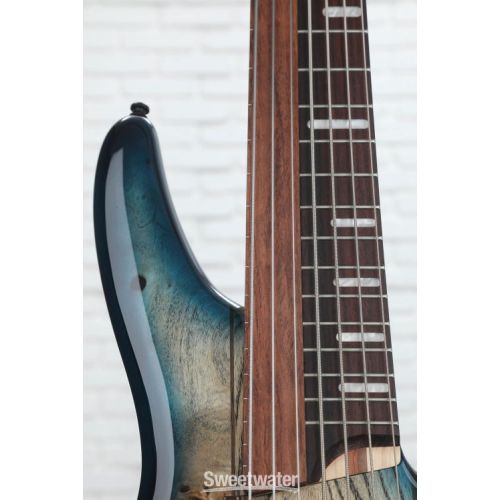  Ibanez Bass Workshop SRAS7 Ashula 7-string Bass Guitar - Cosmic Blue Starburst