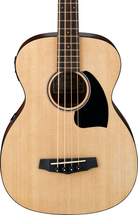  Ibanez PCBE12 Acoustic-Electric Bass - Open Pore Natural